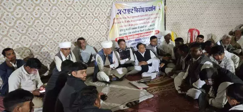 75-Year-Old Ex-Minister Joins Night Protest in Jaisalmer Against District Rejig