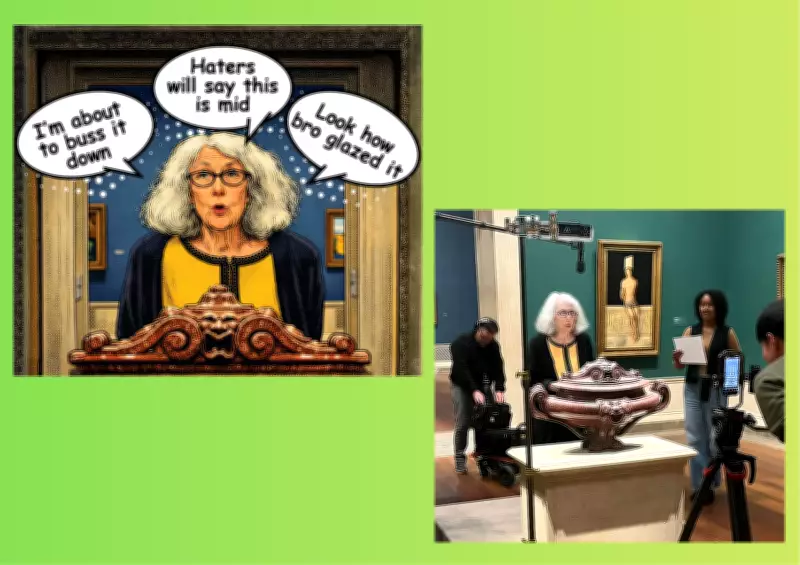 77-Year-Old Museum Curator Becomes Gen Z Icon by Using Slang to Describe Art