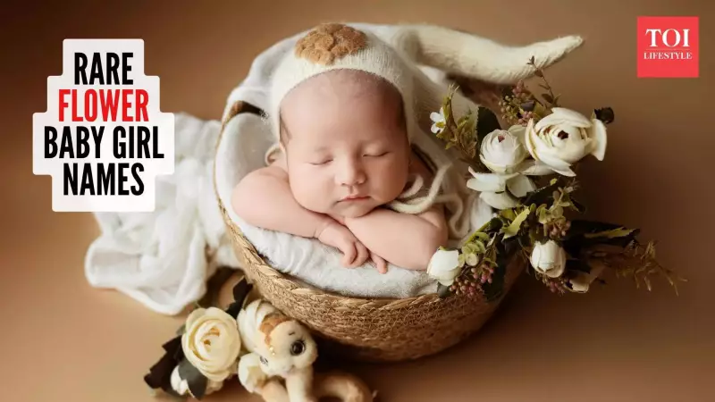 8 Unique Baby Girl Names Inspired by Rare Global Flowers