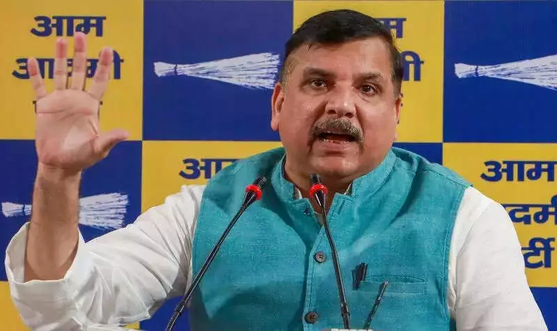 AAP MP Alleges 2.9 Crore Voter Deletions in UP, Calls It BJP Conspiracy