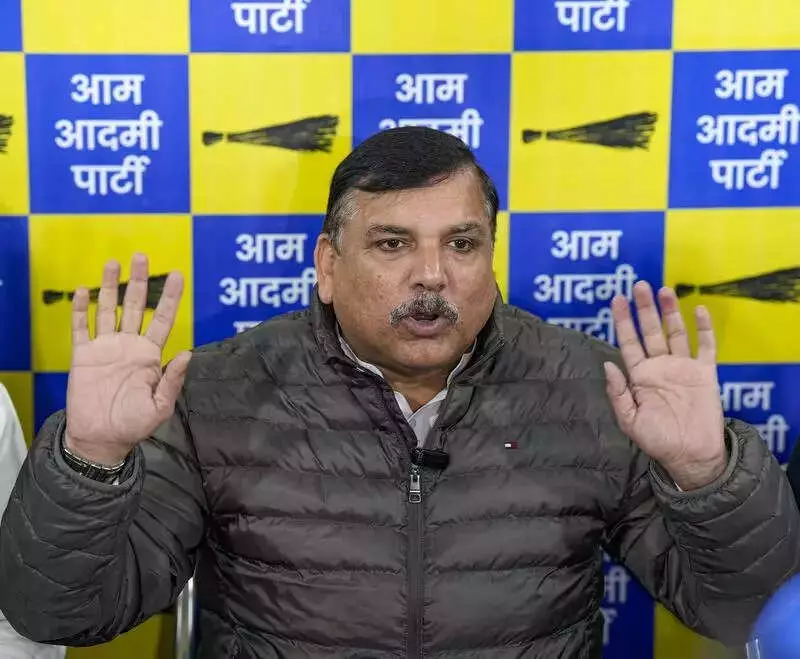 AAP MP Sanjay Singh Questions Disappearance of 4 Crore Voters in UP Lists
