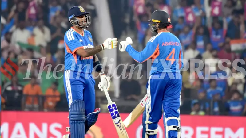Abhishek Sharma, Suryakumar Yadav Blitzkrieg Powers India to Series Win Over New Zealand