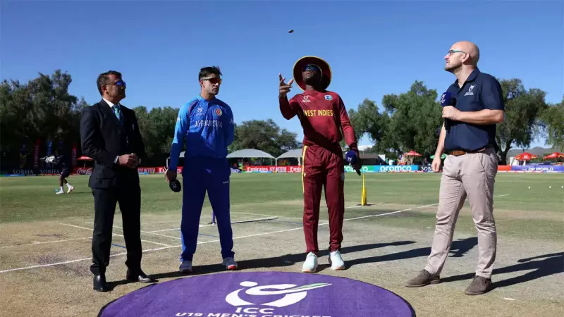 Afghanistan U19 Bat First After Winning Toss Against West Indies in U19 World Cup