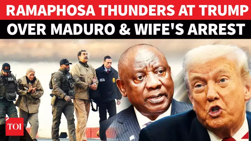 Africa Unites Against US, Demands 'Free Maduro Now!' After Venezuela Capture