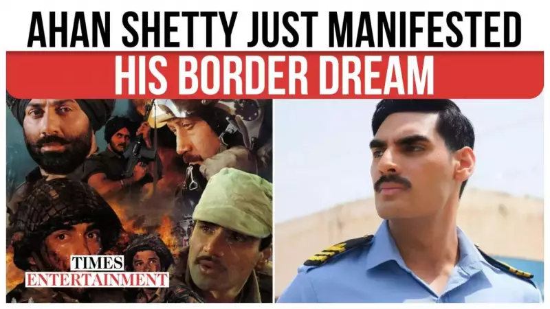 Ahan Shetty's Childhood Army Dream Comes True with Border 2 Role