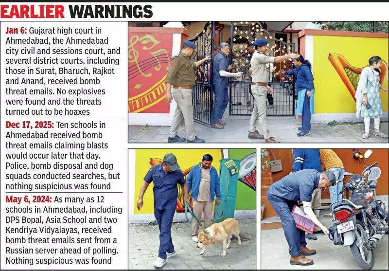 Ahmedabad Schools Face Bomb Threat Hoaxes Ahead of Republic Day, Sparking City-Wide Panic