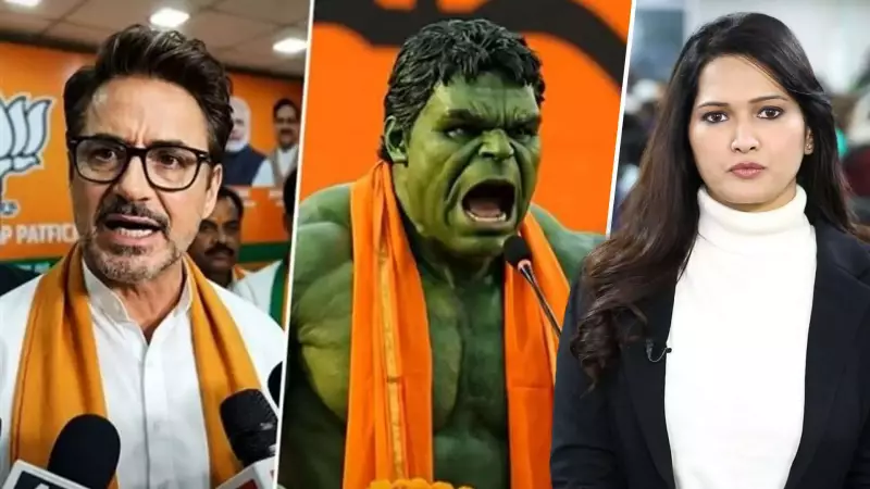 AI Reels Transform Marvel Heroes Into Maharashtra Politicians For Civic Polls