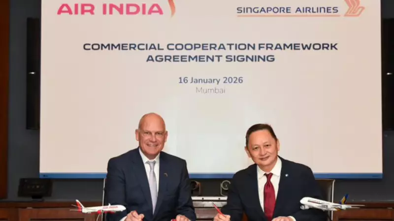 Air India & Singapore Airlines Forge Deeper Alliance to Expand Routes & Services