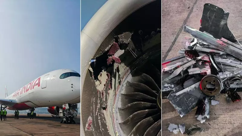 Air India A350 Engine Damaged by Baggage Container in Delhi Fog Incident