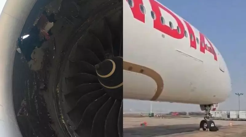Air India Aircraft Damaged at Delhi Airport as Engine Ingests Baggage Container