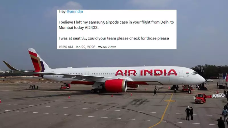 Air India Responds to Passenger's Lost AirPods Case Query on Social Media