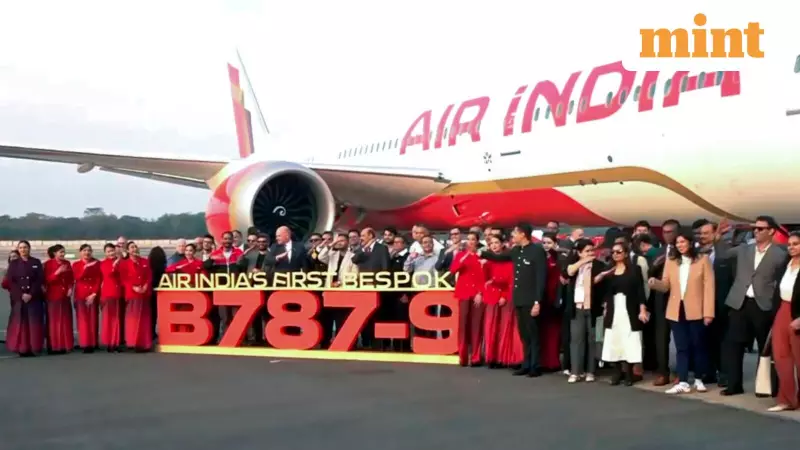 Air India Unveils First Boeing 787-9 Dreamliner with Revamped Interiors Under Tata Transformation