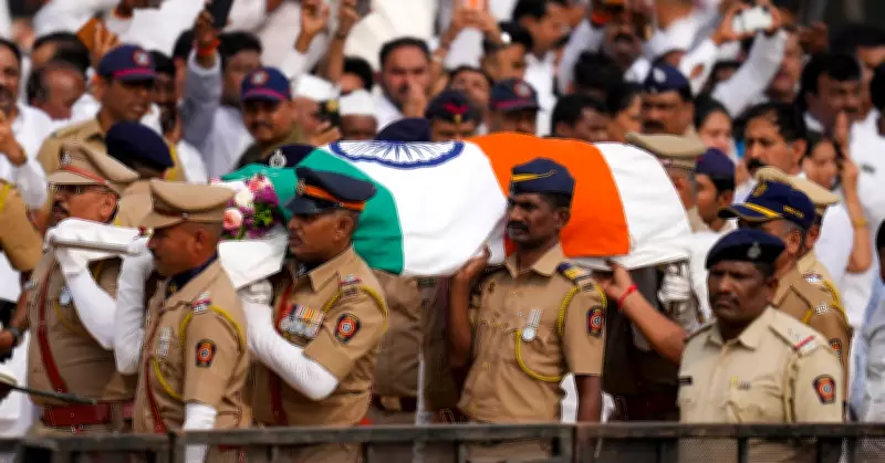 Ajit Pawar Laid to Rest with Full State Honours in Baramati