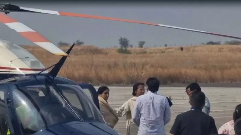 Ajit Pawar's Demise: Supriya Sule, Sunetra Pawar, and Parth Reach Baramati After Plane Crash