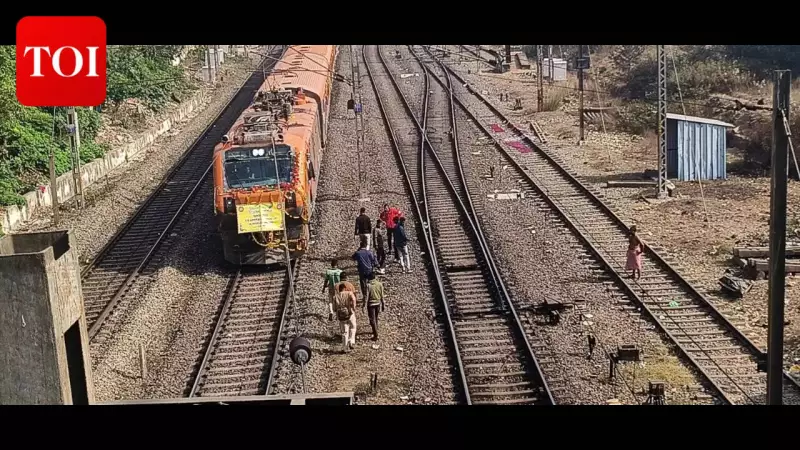 Alert Loco Pilot Saves Drunk Man on Tracks at Bhubaneswar Station