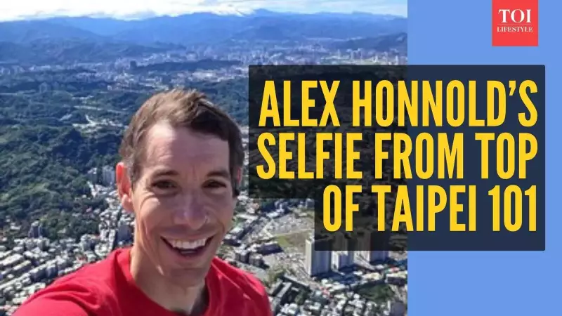 Alex Honnold Free-Solos Taipei 101 in Historic Urban Climb Streamed Live on Netflix