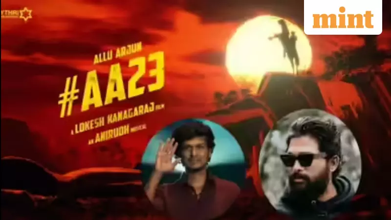 Allu Arjun Teams Up With Lokesh Kanagaraj For 'AA 23', Anirudh To Compose Music