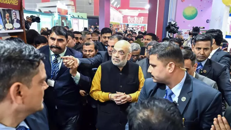 Amit Shah Distributes 'Anand Math' at World Book Fair to Foster Patriotism