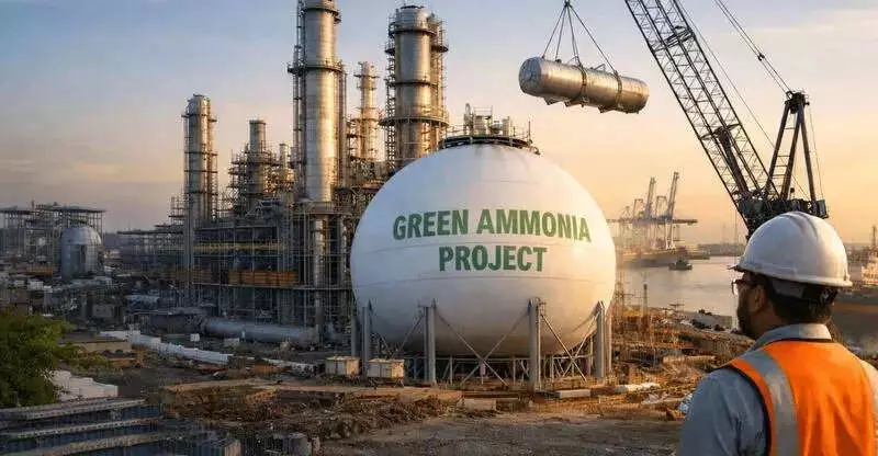 Andhra Pradesh to Host World's Largest Green Ammonia Project in Kakinada