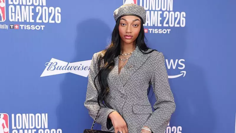 Angel Reese Stuns at NBA London Game 2026 in Gray Outfit, Fans Go Wild