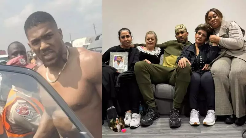 Anthony Joshua Hospitalised After Tragic Nigeria Crash That Killed 2 Friends
