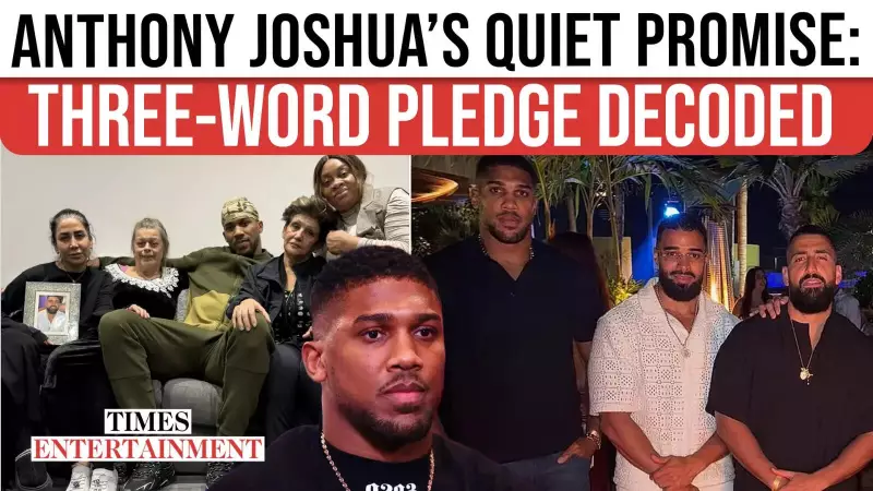 Anthony Joshua's 'My Brother's Keeper' Pledge: A Biblical Promise After Tragedy
