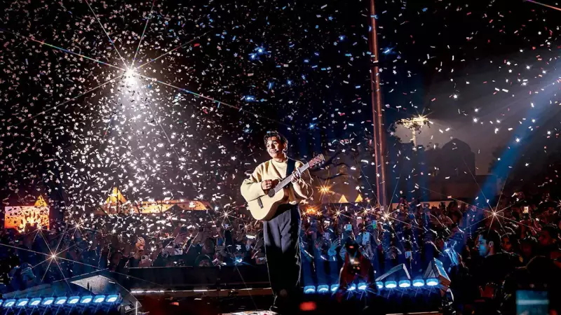 Anuv Jain's Delhi Concert: Punctual Start, Emotional Stories, and a Tribute to His Wife