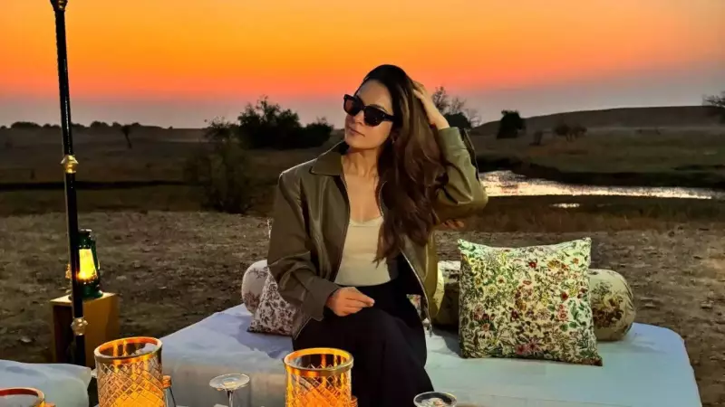 Anya Singh Celebrates Birthday & New Year in Jaisalmer with Star-Studded Group