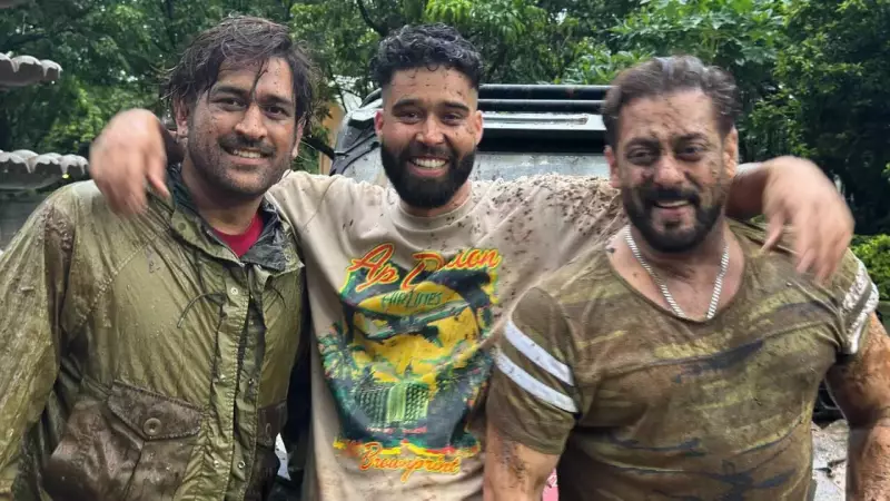 AP Dhillon, Salman Khan & MS Dhoni's Muddy ATV Adventure at Panvel Farmhouse