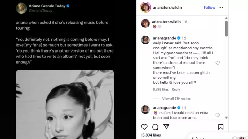 Ariana Grande Clarifies No New Album Before May, Fans Appreciate Honesty