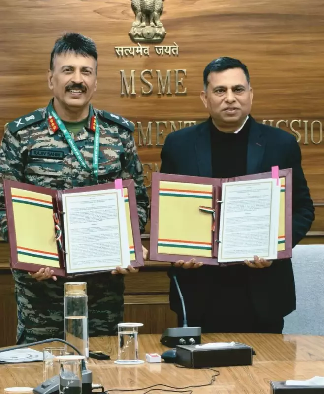 Army Base Workshops to Boost R&D and Manufacturing via MSME Ministry Partnership