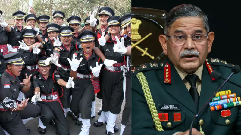 Army Chief Upendra Dwivedi: Women in Infantry Await Societal Acceptance
