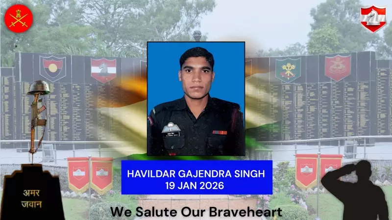 Army Havildar Gajendra Singh Martyred in Kishtwar Encounter, Eight Soldiers Injured