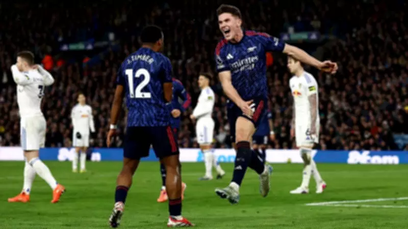 Arsenal Crush Leeds 4-0 to Extend Premier League Lead to Seven Points
