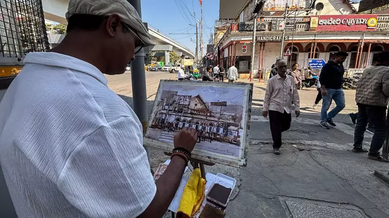 Artist Captures Bengaluru's Heritage Through Watercolours, No Digital Filters