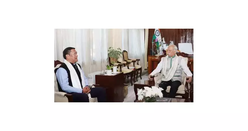 Arunachal CM, CS Meet Governor to Chart State's 2024 Development Roadmap
