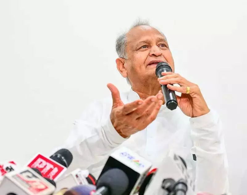 Ashok Gehlot Slams Centre Over Closure of BR Ambedkar Chair at Rajasthan University