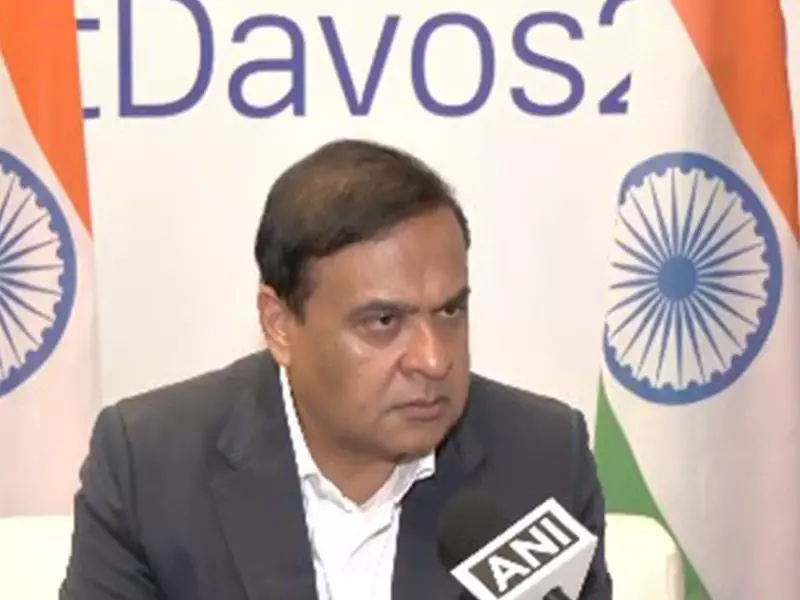 Assam Crowned India's Fastest Growing State, CM Sarma Courts Global Investors at Davos
