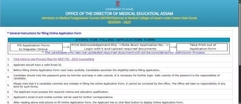 Assam NEET PG 2025 Round 3 Counselling Begins: 482 Seats Up for Grabs