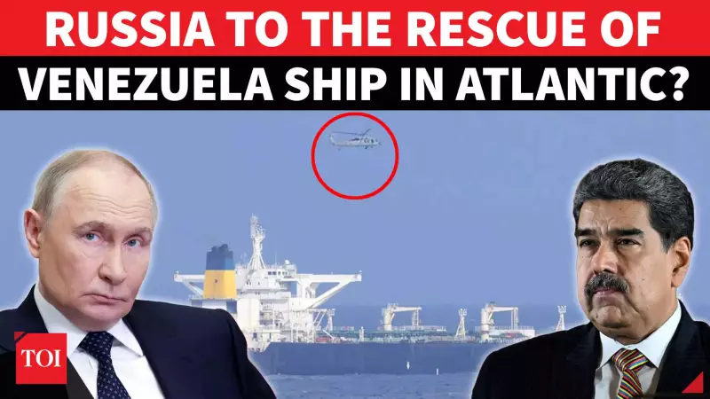 Atlantic Drama: Russia-Aided Tanker Flees U.S. Forces in Venezuela Oil Chase