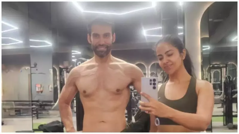 Avika Gor & Milind Chandwani's Gym Selfie: A Quiet, Healthy New Year 2025