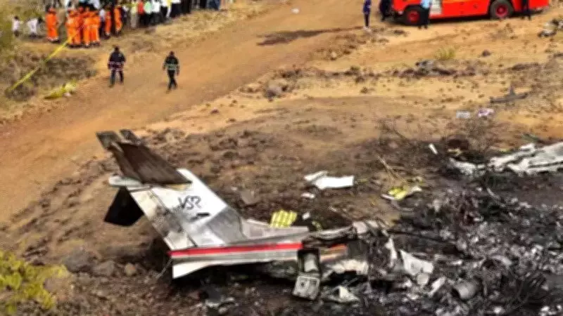 Baramati Plane Crash: Eyewitnesses Describe Spiral Descent, Technical Issues Suspected