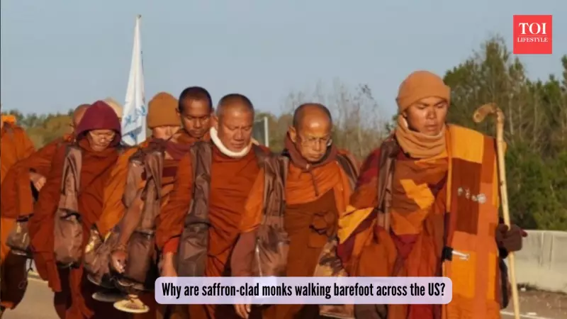 Barefoot Monks Walk 2,300 Miles Across US to Awaken Inner Peace Amid Division