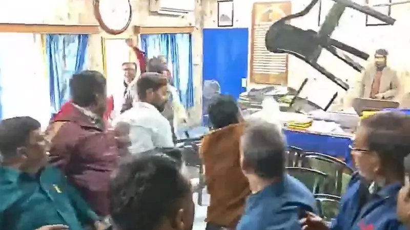 BDO Office Vandalized in Murshidabad, BJP MLA Accuses TMC Leader of Leading Attack