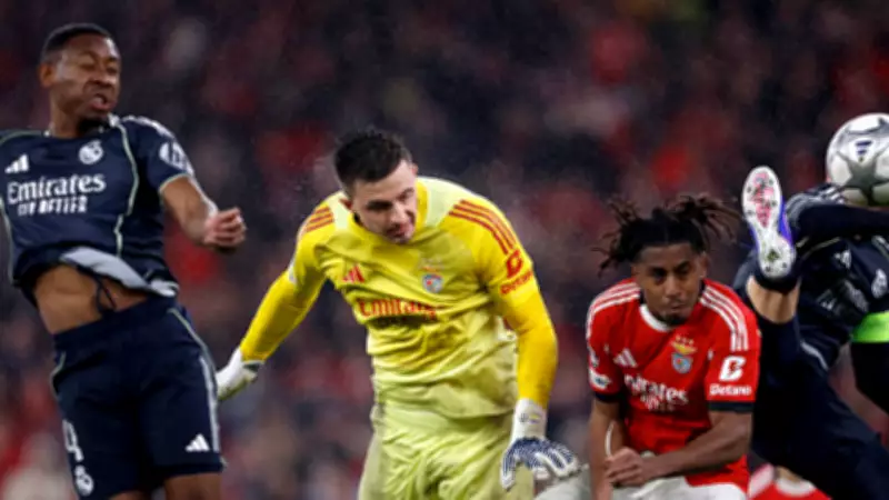 Benfica Stuns Real Madrid 4-2 in Lisbon: Mbappé Brace Not Enough as Red Cards and Late Winner Seal Dramatic UCL Upset