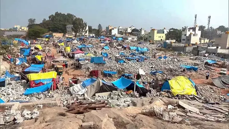 Bengaluru: 26 Families to Get Houses After Kogilu Layout Demolition, BJP Protests