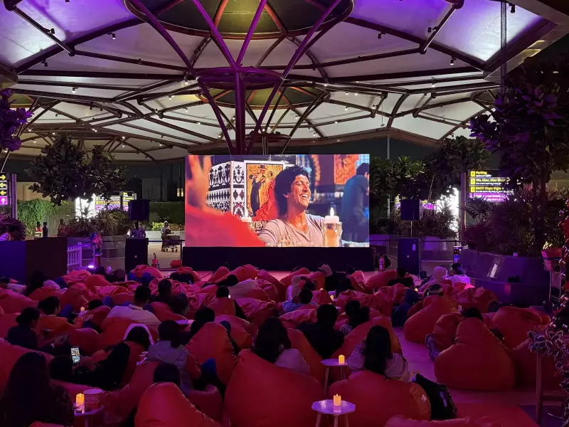 Bengaluru Airport Hosts Open-Air Movie Nights Under the Stars at T2