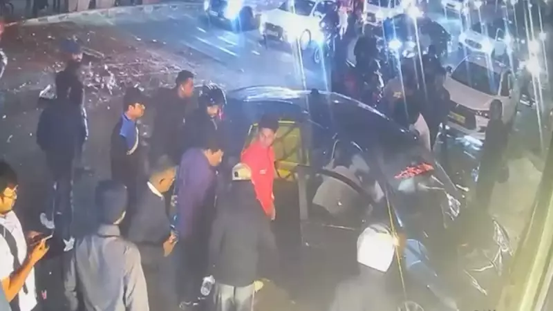 Bengaluru CCTV: Drunk Driver's Rampage at Restaurant, 5 Injured