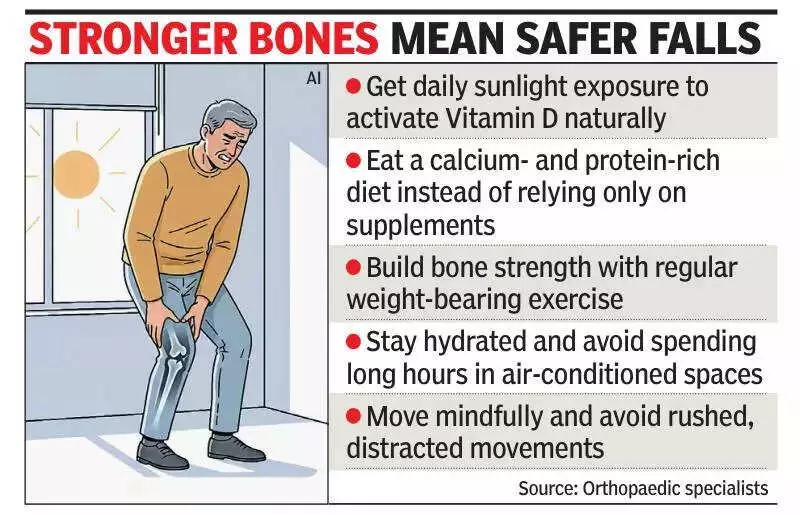 Bengaluru Doctors Report Surge in Fractures from Minor Falls Due to Vitamin D Deficiency