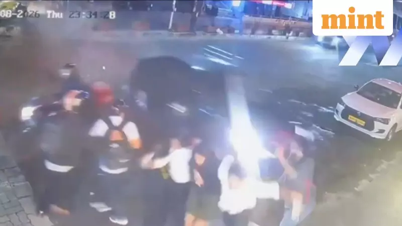 Bengaluru Horror: Drunk Driver Crashes into Restaurant Wall, Bystanders Escape
